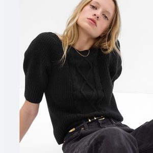 Gap Puff Cable Knit